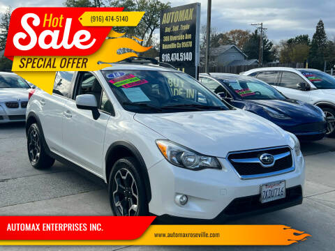 2014 Subaru XV Crosstrek for sale at AUTOMAX ENTERPRISES INC. in Roseville CA