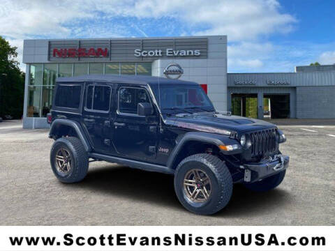 2018 Jeep Wrangler Unlimited for sale at Scott Evans Nissan in Carrollton GA