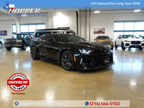 2021 Chevrolet Camaro for sale at HOPPER MOTORPLEX in Irving TX