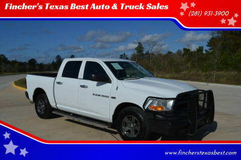 2012 RAM Ram Pickup 1500 for sale at Fincher's Texas Best Auto & Truck Sales in Tomball TX