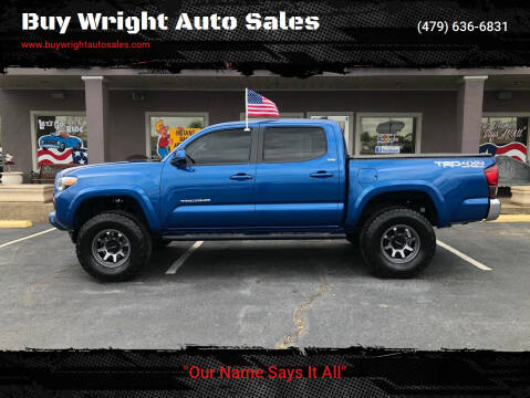 2018 Toyota Tacoma for sale at Buy Wright Auto Sales in Rogers AR