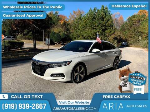 2019 Honda Accord for sale at ARIA AUTO SALES INC in Raleigh NC