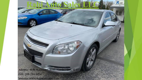 2010 Chevrolet Malibu for sale at RABI AUTO SALES LLC in Garden City ID