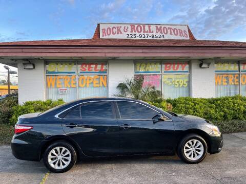 2015 Toyota Camry for sale at Rock & Roll Motors in Baton Rouge LA