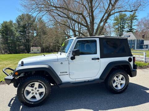 2017 Jeep Wrangler for sale at 41 Liberty Auto in Kingston MA