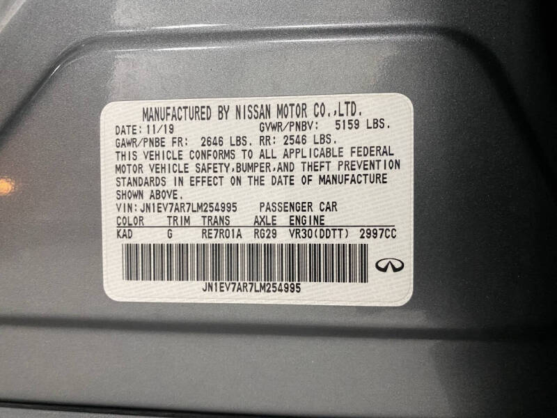 2020 Infiniti Q50 3.0T Luxe