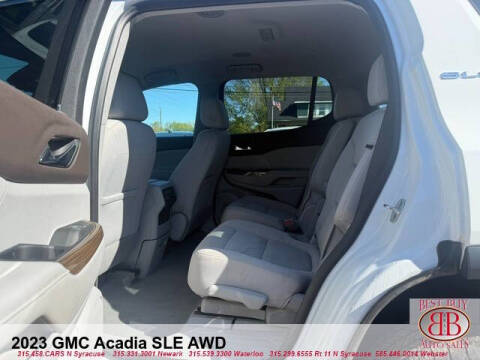 2023 GMC Acadia SLE