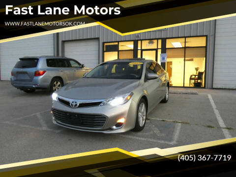 2015 Toyota Avalon for sale at Fast Lane Motors in Oklahoma City OK