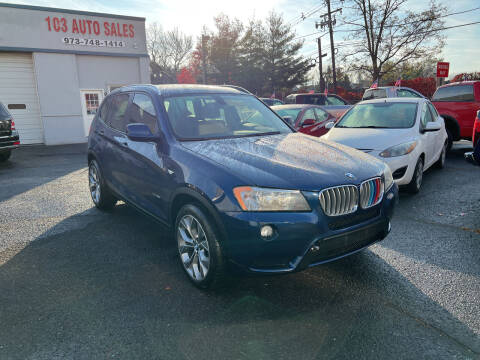 2013 BMW X3 for sale at 103 Auto Sales in Bloomfield NJ