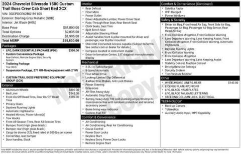 2024 Chevrolet Silverado 1500