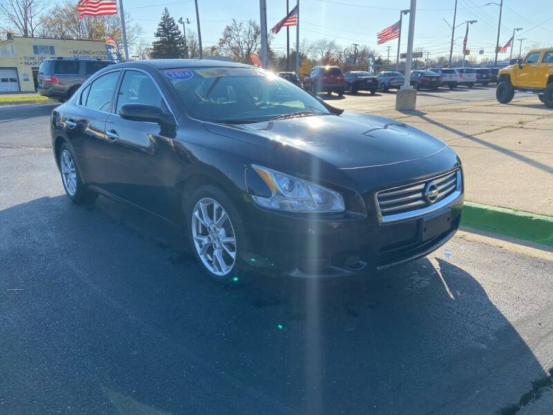 2014 Nissan Maxima for sale at Great Lakes Auto Superstore in Waterford Township MI