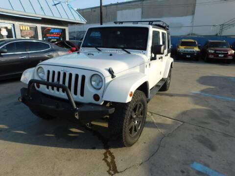 2010 Jeep Wrangler Unlimited for sale at AMD AUTO in San Antonio TX