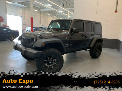 2017 Jeep Wrangler Unlimited for sale at Auto Expo in Las Vegas NV