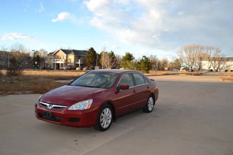 2007 Honda Accord for sale at QUEST MOTORS in Englewood CO