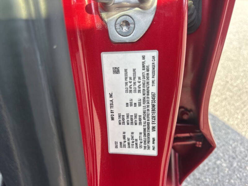 2022 Tesla Model 3 Long Range