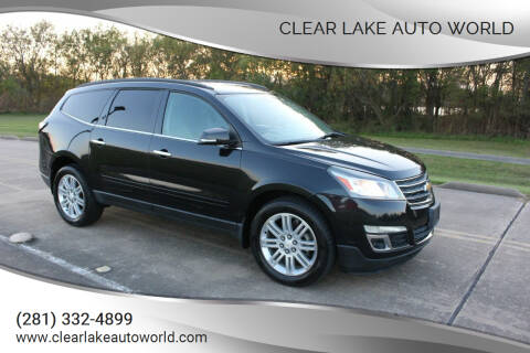 2013 Chevrolet Traverse for sale at Clear Lake Auto World in League City TX
