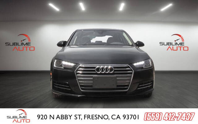 2017 Audi A4 for sale at SUBLIME AUTO in Fresno, CA