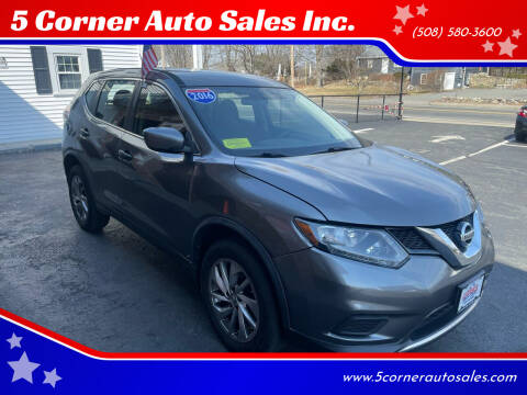 2016 Nissan Rogue for sale at 5 Corner Auto Sales Inc. in Brockton MA