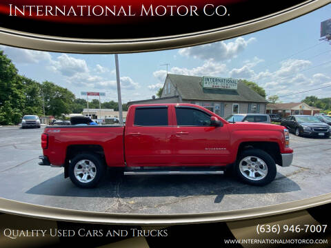 2015 Chevrolet Silverado 1500 for sale at International Motor Co. in Saint Charles MO