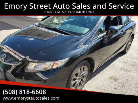 2013 Honda Civic for sale at Emory Street Auto Sales and Service in Attleboro MA