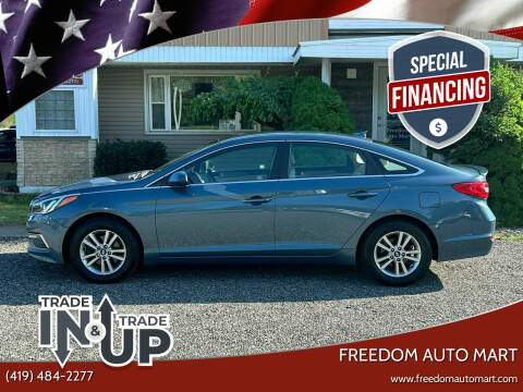 2015 Hyundai Sonata for sale at Freedom Auto Mart in Bellevue OH