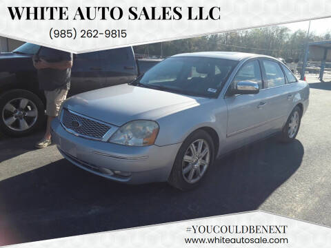 2005 Ford Five Hundred for sale at WHITE AUTO SALES LLC in Houma LA