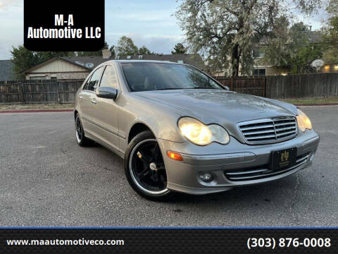 2006 Mercedes-Benz C-Class for sale at M-A Automotive LLC in Aurora CO