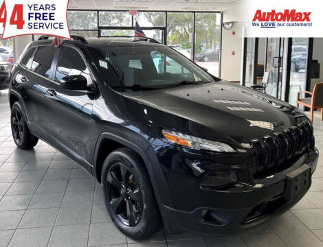 2015 Jeep Cherokee for sale at Auto Max in Hollywood FL