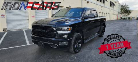 2019 RAM Ram Pickup 1500 for sale at IRON CARS in Hollywood FL