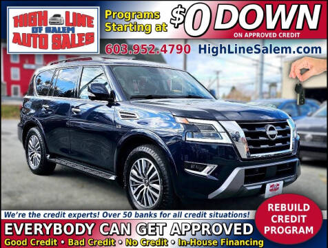 2022 Nissan Armada for sale at High Line Auto Sales of Salem in Salem NH