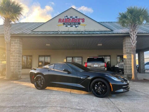 2019 Chevrolet Corvette for sale at Rabeaux's Auto Sales in Lafayette LA