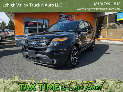 2015 Ford Explorer for sale at Lehigh Valley Truck n Auto LLC. in Schnecksville PA