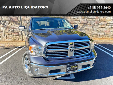 2018 RAM 1500 for sale at PA AUTO LIQUIDATORS in Huntingdon Valley PA