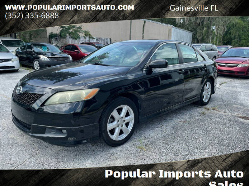 2007 Toyota Camry for sale at Popular Imports Auto Sales in Gainesville FL