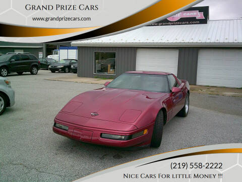 1993 Chevrolet Corvette for sale at Grand Prize Cars in Cedar Lake IN