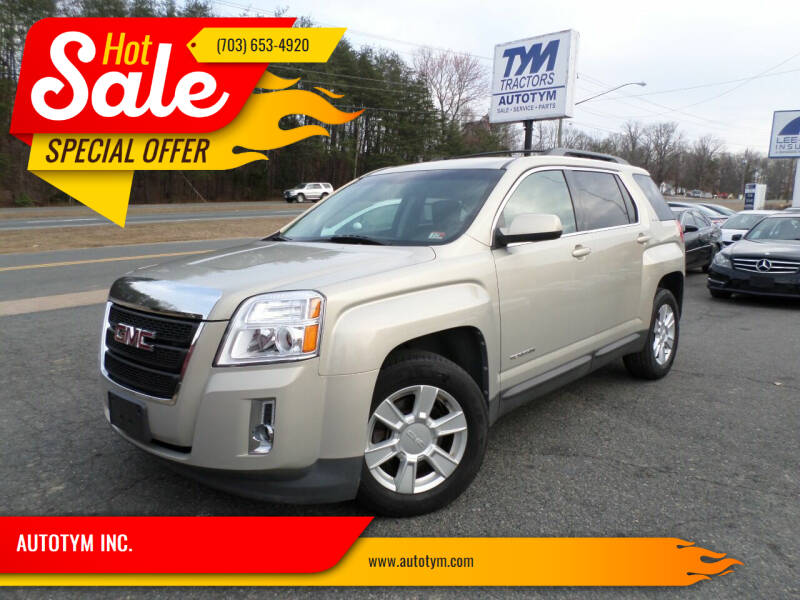 2011 GMC Terrain for sale at AUTOTYM INC. in Fredericksburg VA