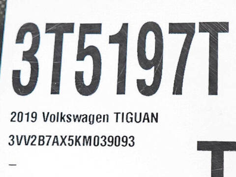 2019 Volkswagen Tiguan