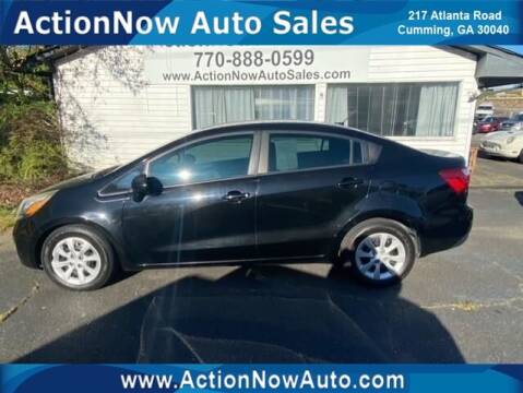 2015 Kia Rio for sale at ACTION NOW AUTO SALES in Cumming GA