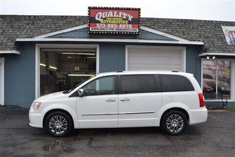 2011 Chrysler Town and Country for sale at Quality Pre-Owned Automotive in Cuba MO