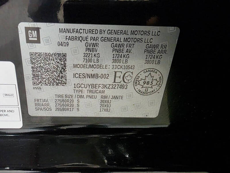 2019 Chevrolet Silverado 1500