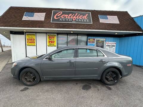 2009 Chevrolet Malibu for sale at Certified Auto Sales, Inc in Lorain OH