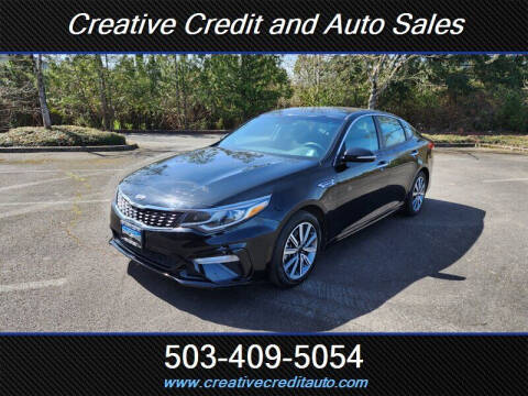 2019 Kia Optima for sale at Creative Credit & Auto Sales in Salem OR