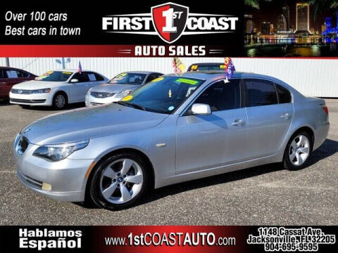 2008 BMW 5 Series for sale at First Coast Auto Sales in Jacksonville FL