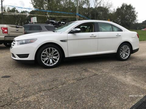 2016 Ford Taurus for sale at MAULDIN MOTORS LLC in Sumrall MS