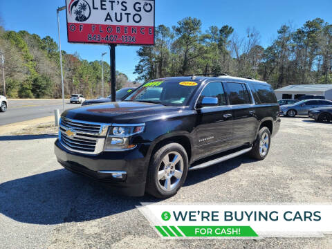 2015 Chevrolet Suburban for sale at Let's Go Auto in Florence SC