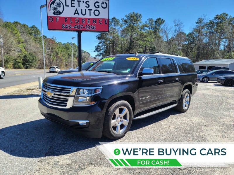 2015 Chevrolet Suburban for sale at Let's Go Auto in Florence SC