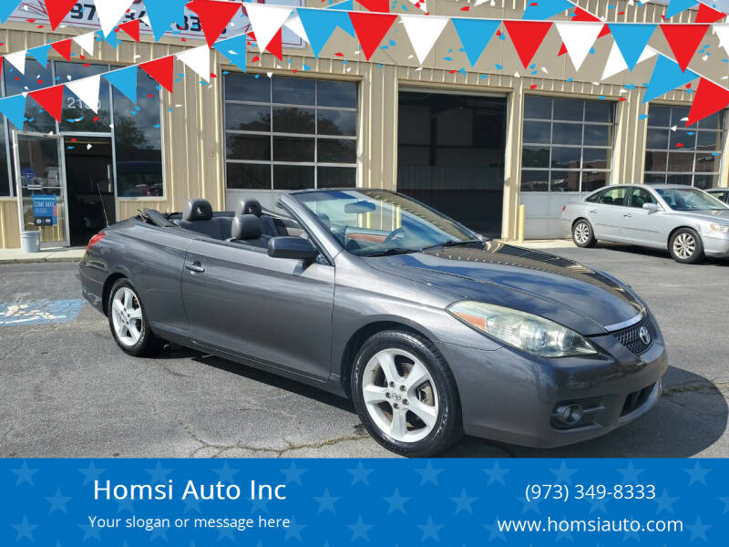 2007 Toyota Camry Solara for sale at Homsi Auto Inc in Kannapolis NC