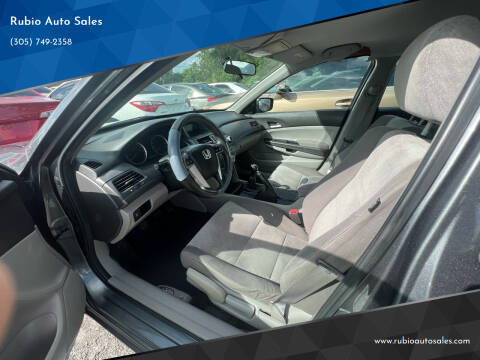 2010 Honda Accord for sale at Rubio Auto Sales in Homestead FL