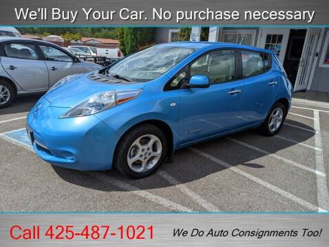 2012 Nissan LEAF for sale at Platinum Autos in Woodinville WA
