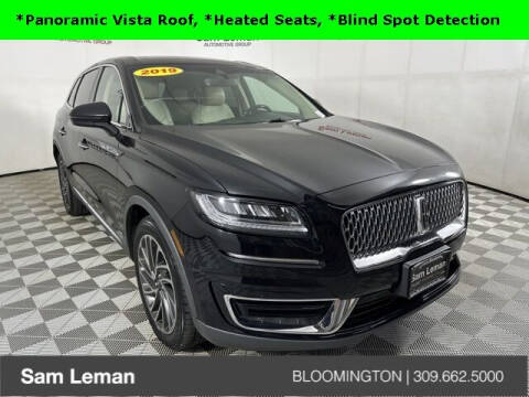 2019 Lincoln Nautilus for sale at Sam Leman CDJR Bloomington in Bloomington IL
